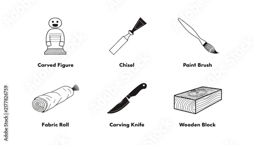 art tools and materials for creative projects