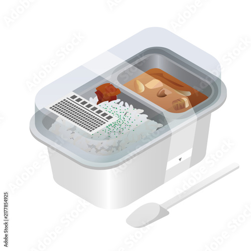 カレー弁当