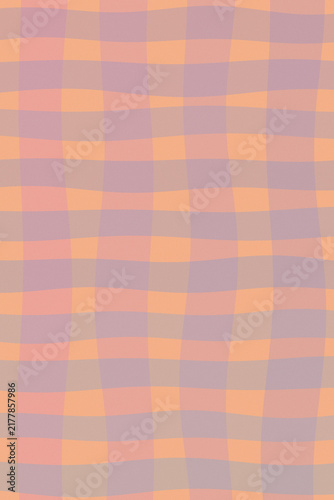 Quadro su tela Cool blue and violet bands create a softly warped plaid composition with a quiet, atmospheric mood, making an adaptable backdrop for technology, wellness, presentations, and digital media