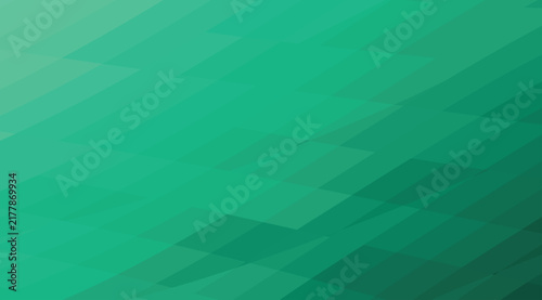 Abstract Green Geometric Layered Background