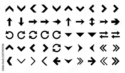 business arrow icons vector collection of colorful infographic process flow and progress symbols