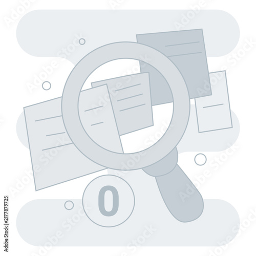 No Result Found Empty States Illustration