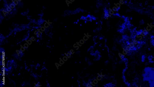 Repetitive moving background with abstract grunge texture in blue and black