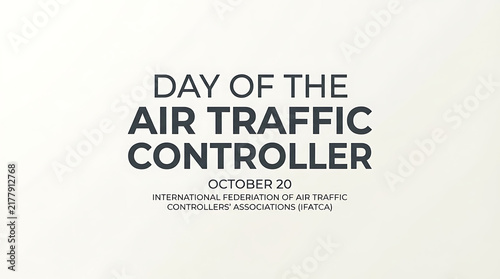 International Day of the Air Traffic Controller celebration banner with 2024 date HD