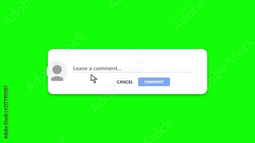 Notification Banner Motion On Green Screen For Corporate Social Media Templates Animation