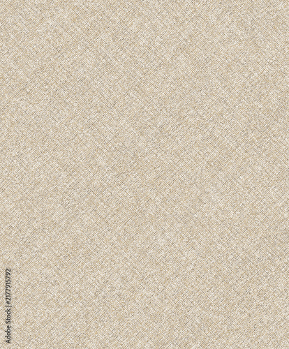 Obraz na plátně Seamless beige twill weave fabric texture with fine diagonal pattern and soft na