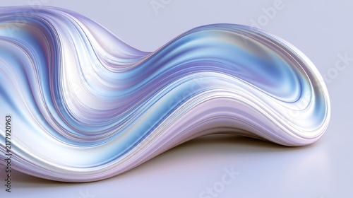 Abstract Fluid Swirl in Soft Pastel Hues Creating a Modern Artistic Background Design