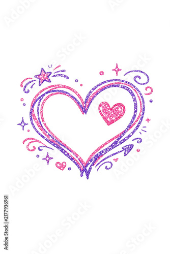 Magic Heart Illustration