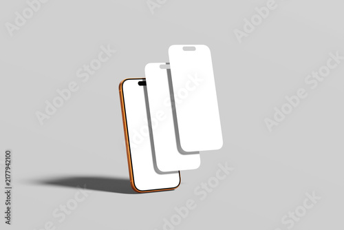 Phone Screen Blank Mockup