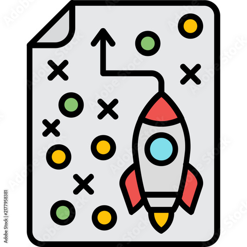 Planning Icon Vector Element