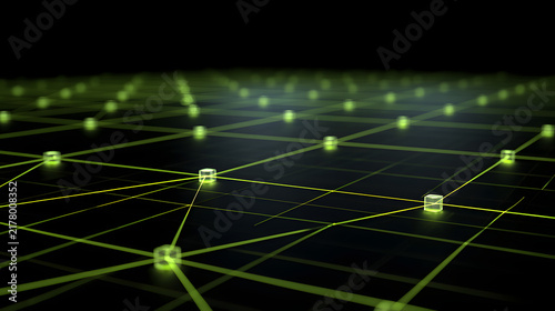 Lime Edge Computing Network Concept