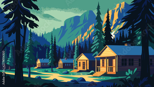 house in the forest