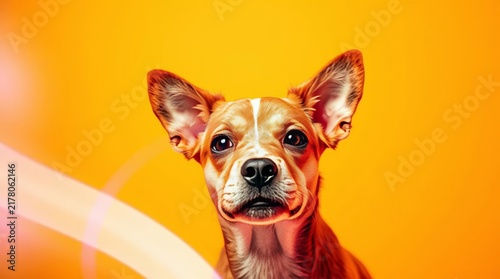 portrait of a dog