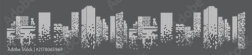 building dot vector design