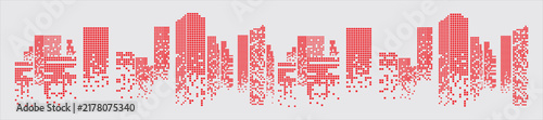 building dot vector design