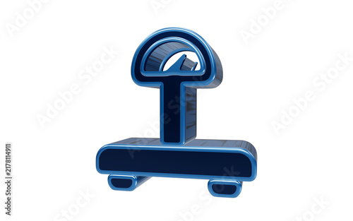 Konstfotografi Weight Scale Icon