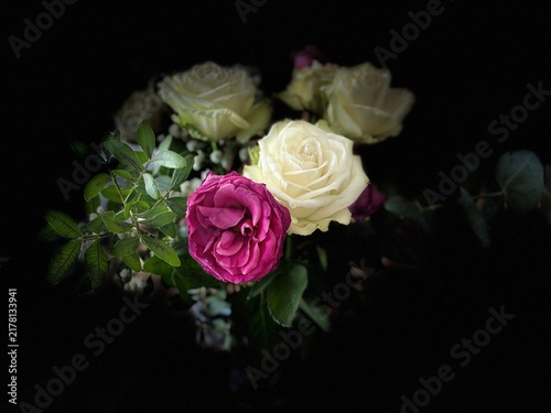 romantic rose bouquet