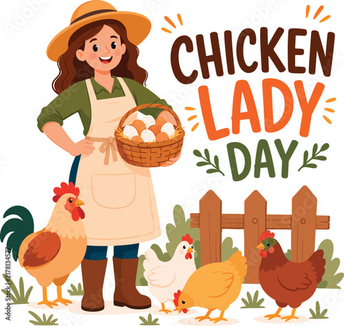 Chicken Lady Farmer