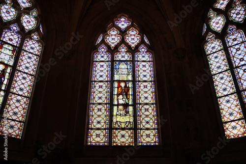 Obraz na płótnie gothic church (saint-rémy) in dieppe in normandy in france