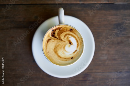 Foto dessert, cappuccino, breakfast, coffee, cup, drink, tea, cafe, white, food, beve