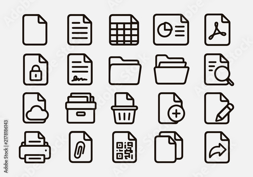 Document Icons
