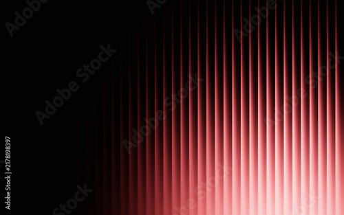 Фотография Abstract composition of vertical lines with a gradient shifting from dark black