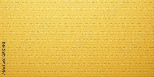 Abstract yellow textured surface with subtle geometric pattern for professional graphic design background or luxury presentation