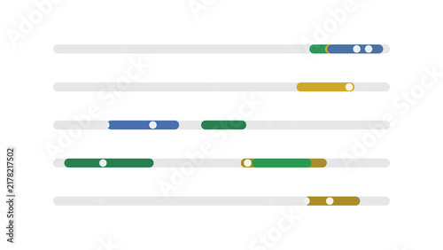 Sprint timeline showing two-week iteration cycles. Isolated transparent PNG agile sprint visualization for development team presentations.