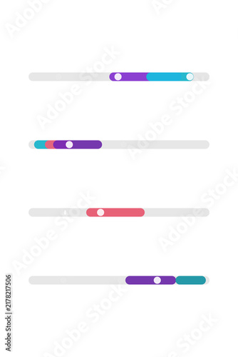 Product roadmap timeline with quarterly milestone markers. Isolated transparent PNG product roadmap visualization for strategy presentations.