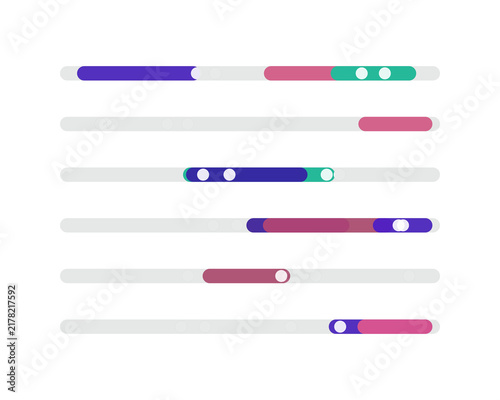 Product launch timeline from concept to market release. Isolated transparent PNG launch timeline visualization for product management.