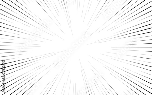 Comic book action lines. Speed ​​lines. Manga frames. Cartoon backgrounds.