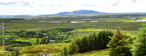 Bild auf Leinwand The Connemara region in the west of Ireland