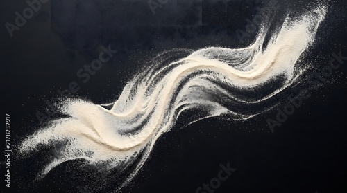Colorful spice powder spectrum. Turmeric, cumin, paprika, chili and saffron seasoning. Fresh aromatic food ingredients isolated on white background. Culinary cooking ingredients with copy space.