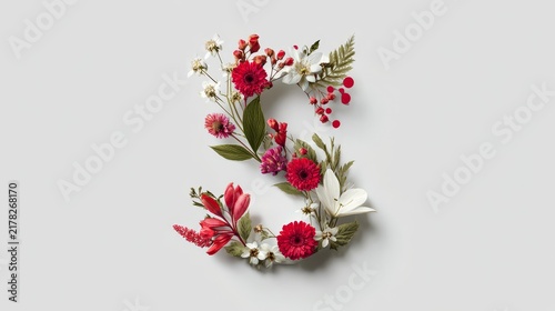 Letter S prompt (white background).