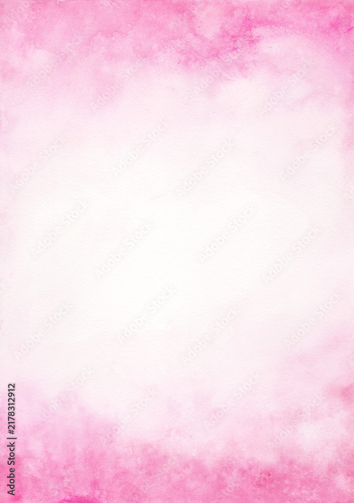 Obraz premium Expressive Portrait Surface Featuring Dusty Rose Dual-Edge Pigment Migration and Open Framework