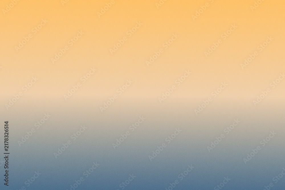 Fototapeta premium Horizontal background with vertical gradient, transitioning from Warm Apricot Orange to Steel Slate Blue