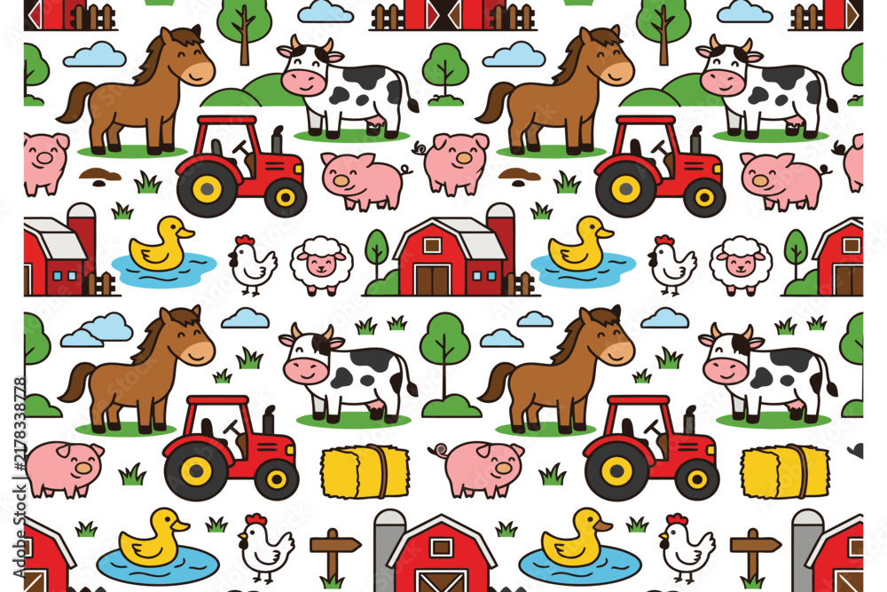 Fototapeta premium Seamless_farm_cartoon_pattern_202608201800 [Converted].eps
