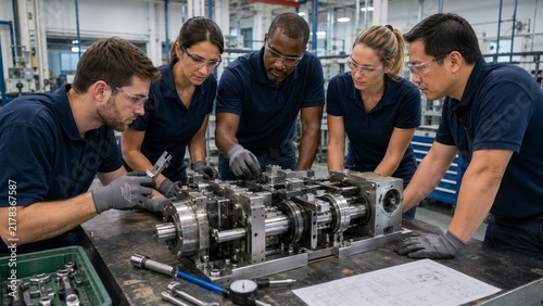 Plakat Industrial Maintenance Team