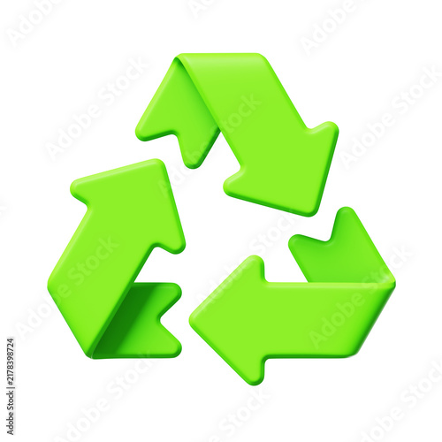 Recycle Icon 3D