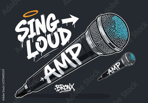 Dynamic microphone with 