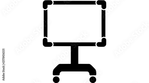 Whiteboard Icon Isolated