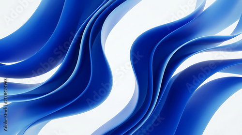Blue wavy abstract water texture design illustration