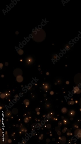 Embers and Sparks Looped Overlay for Social Media Transitions
