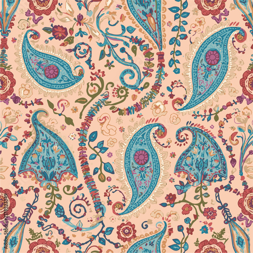 seamless paisley pattern