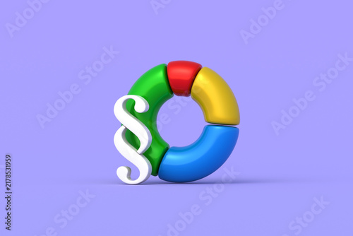 Quadro su tela Statutory law analysis