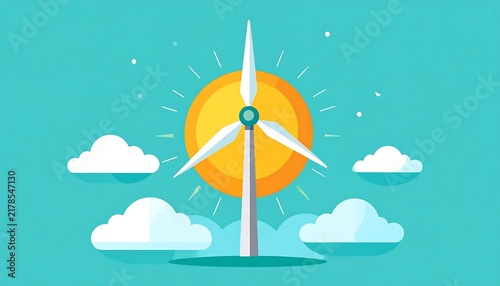 Minimalist illustration of a glowing lightbulb with wings.