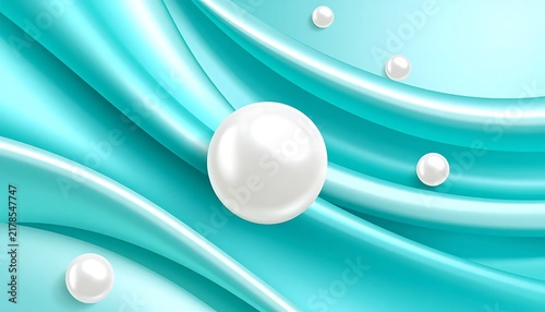 Close up view of soap bubbles floating in water.