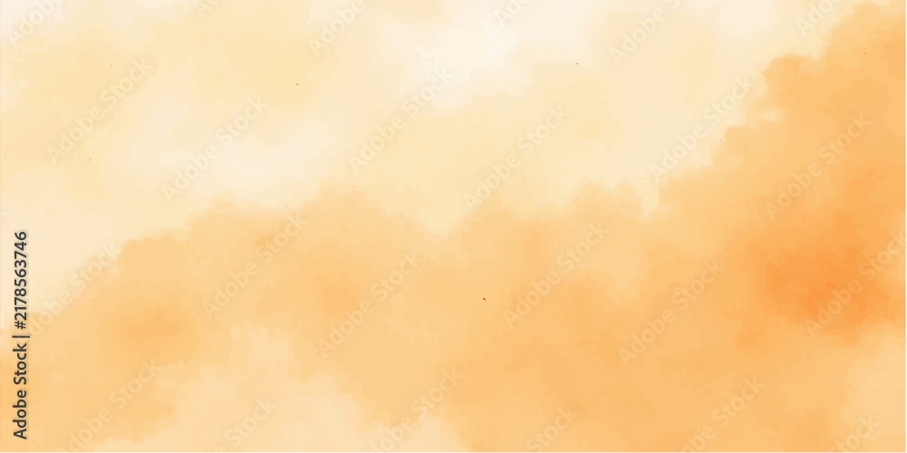 Obraz premium Abstract aged parchment paper texture with vintage orange vignette border edges for artistic background design and creative projects
