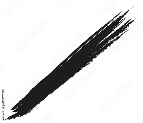 Plakat brush strok
