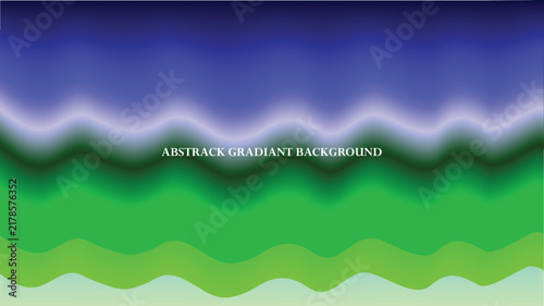 Wavy gradient background transitions from blue and green with smooth color blending abstract undulation colorblend
